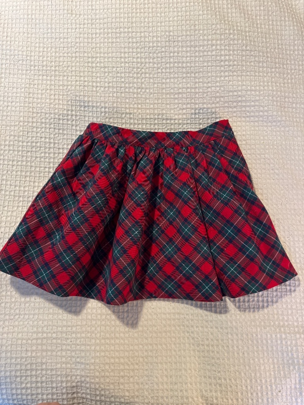 Janie and Jack plaid skirt